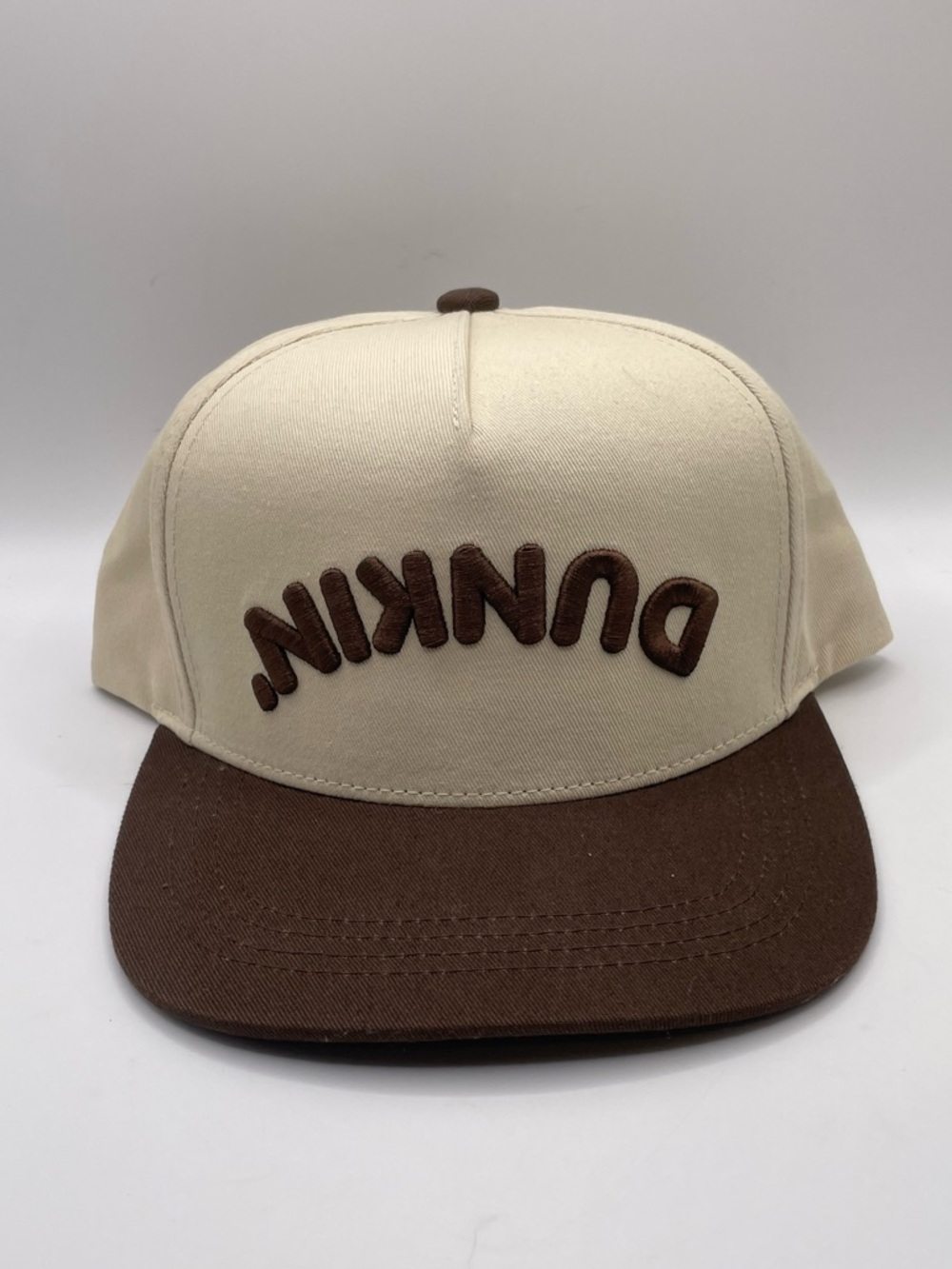 Like New Dunkin Donuts Upside Down Logo Snapback Hat